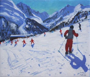 The ski instructor, Mottaret